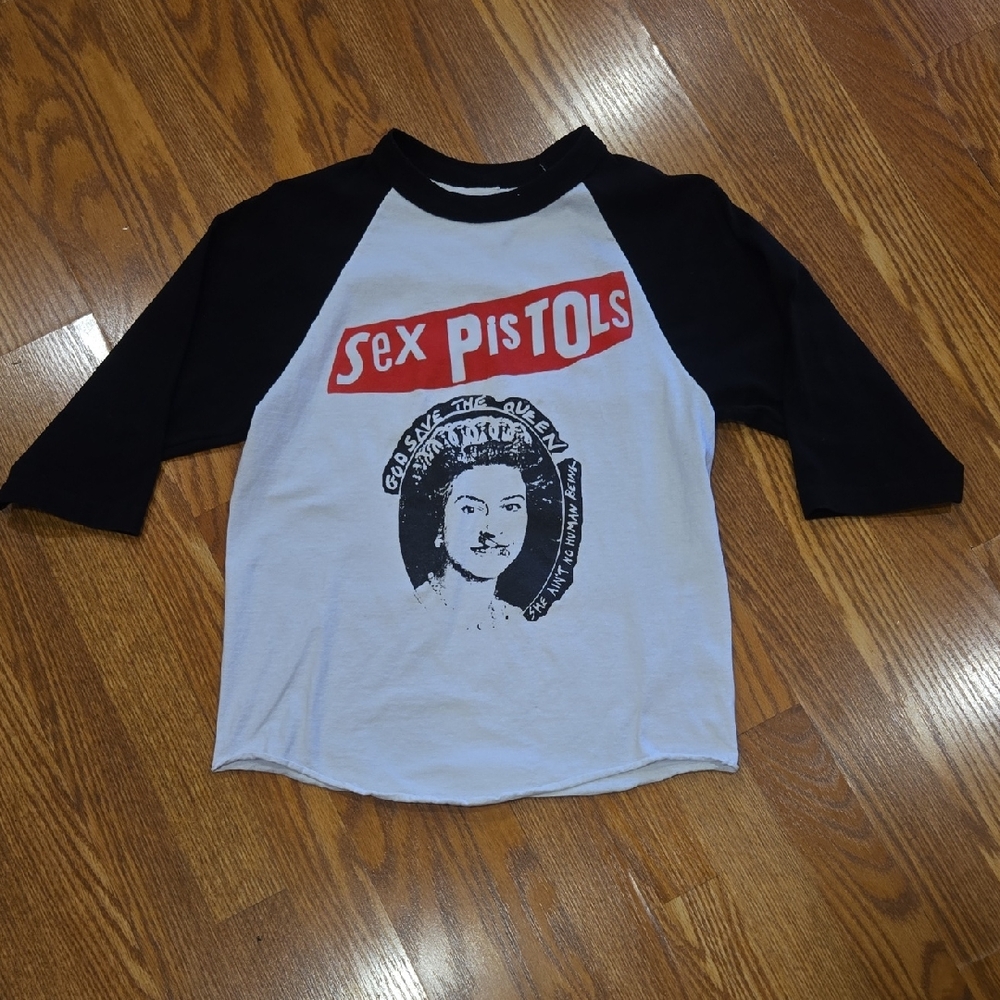 Black and White Sex Pistols Shirt